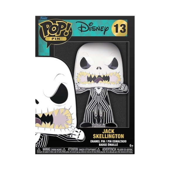 Funko Jewelry - FUNKO POP! PIN JACK SKELLINGTON